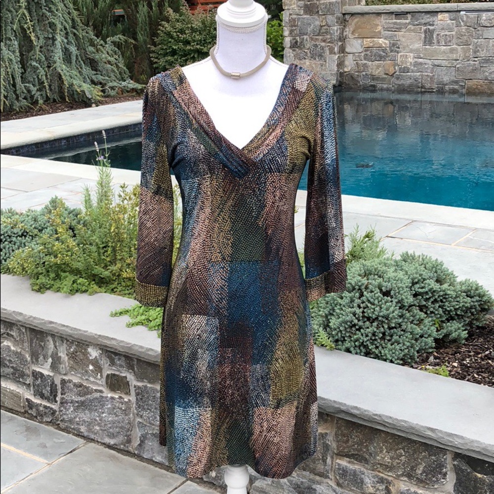 Papillon Blanc Jersey Dress 🍁🍂